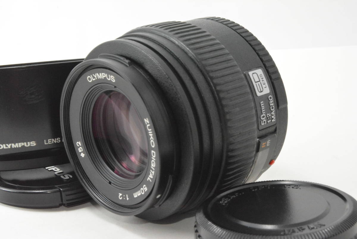 熱い販売 DIGITAL ZUIKO OLYMPUS ☆並品☆オリンパス ED Macro F2 50mm