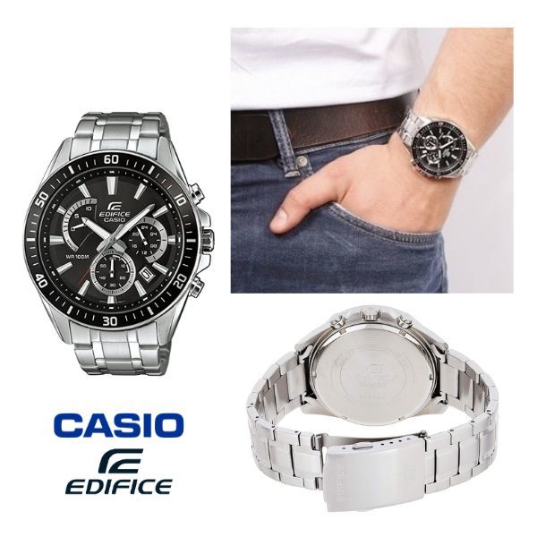 カシオ CASIO EFR-552D-1A EDIFICE CHRONOGRAPH エディフィス クロノグラフ メンズ 男性 腕時計