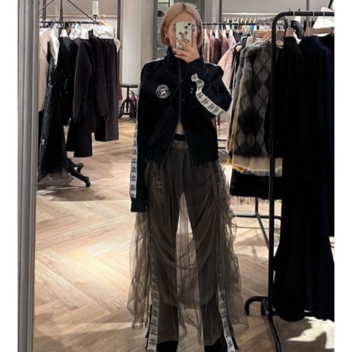 MOUSSY UMBRO JERSEY トップス ネイビー マウジー アンブロ MOUSSY UMBRO JERSEY トップス ネイビー マウジー アンブロ