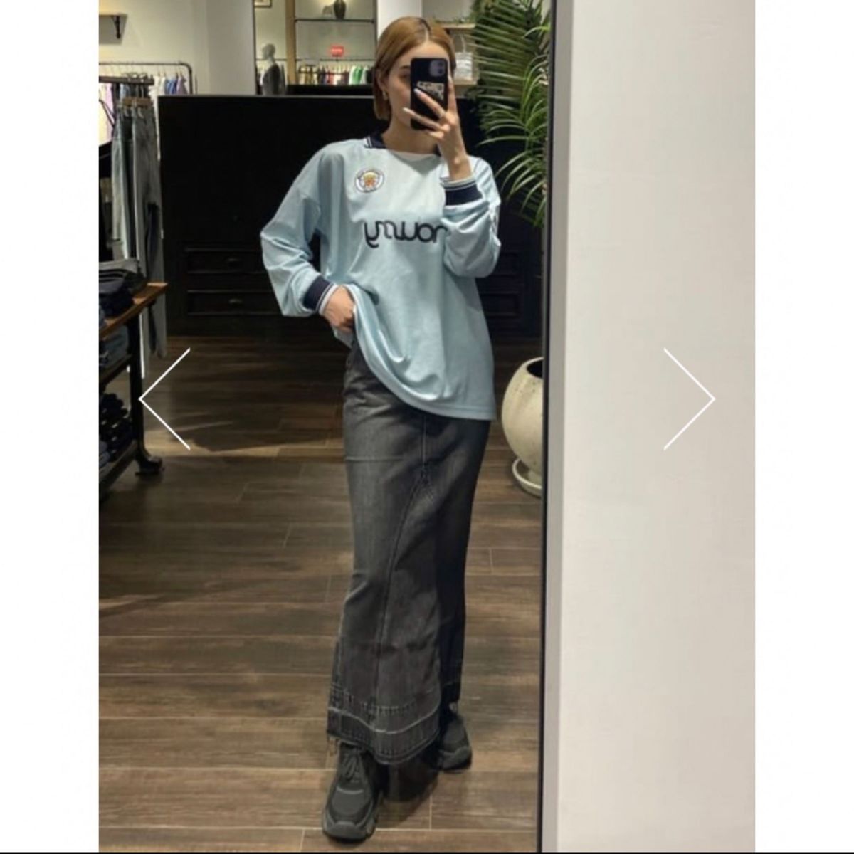 中町綾着用 MOUSSY×UMBROコラボ UMBRO ユニフォーム ブルー 中町綾着用 MOUSSY×UMBROコラボ UMBRO ユニフォーム ブルー