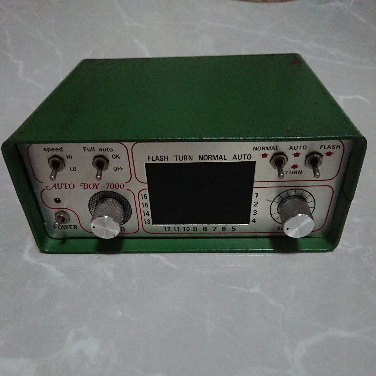  that time thing AUTO BOY 7000 UNISQ relay machine unit sk wear deco truck marker relay 