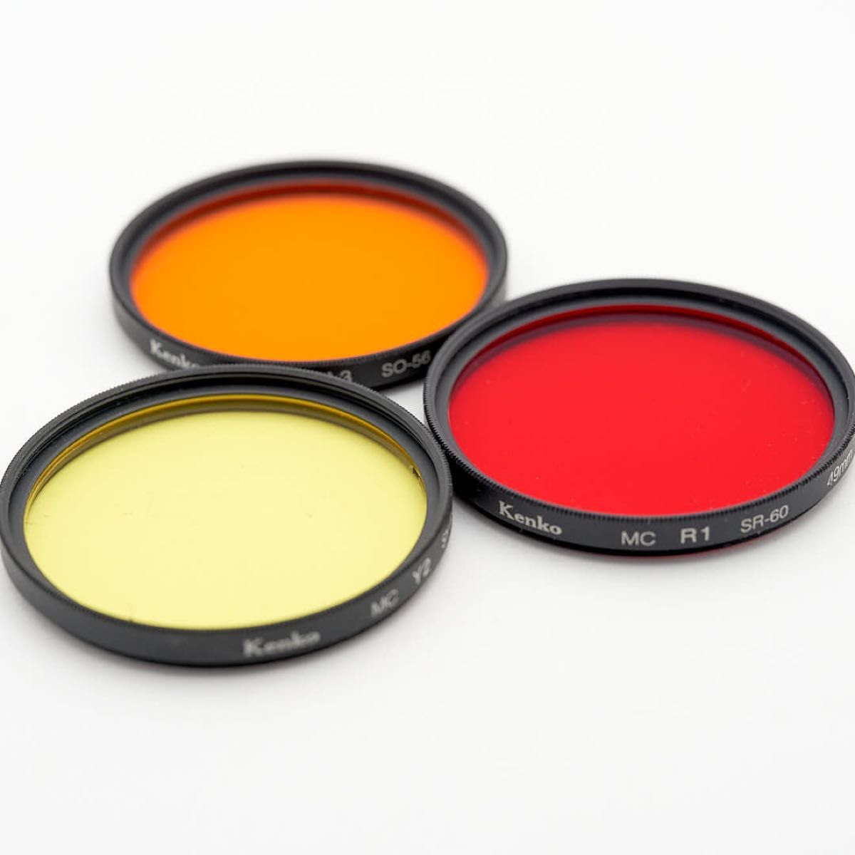 49mm Kenko MC モノクロ用フィルターセット Y2 YA3 R1 series 7 49mm Kenko MC モノクロ用フィルターセット Y2 YA3 R1 series 7