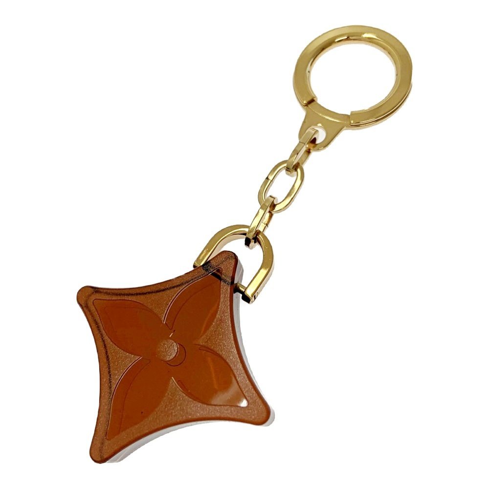 [ box attaching ] LOUIS VUITTON Louis * Vuitton GP plastic Novelty key holder Brown 197228 key holder 