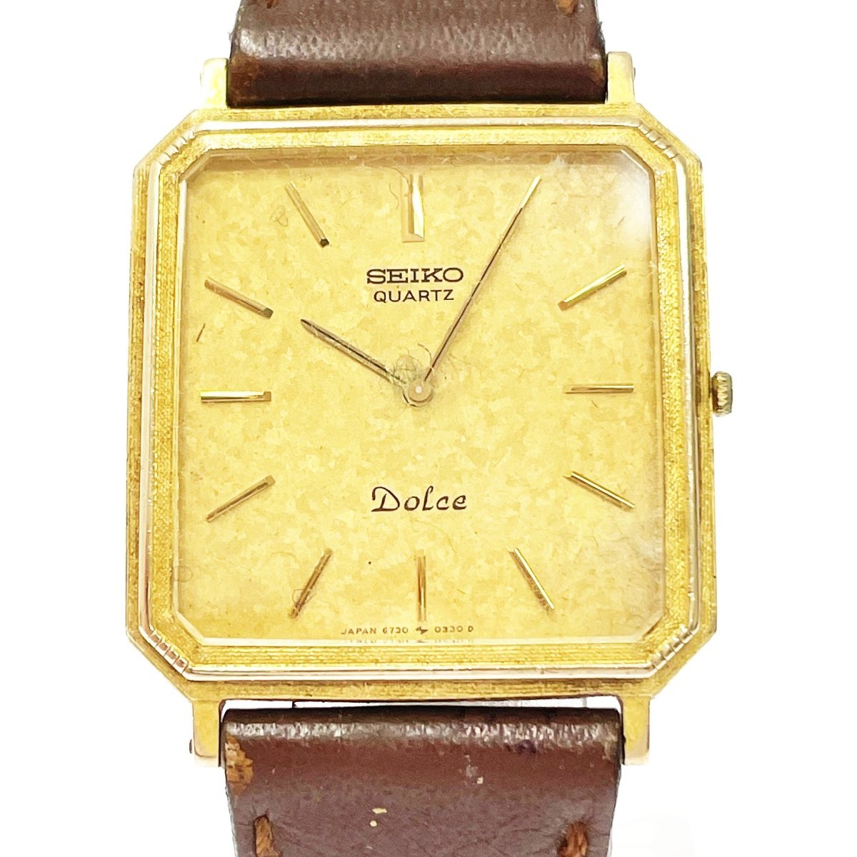 宅送] Gold DOLCEドルチェ 【SEIKO】セイコー Tone $N36-303168 動作品