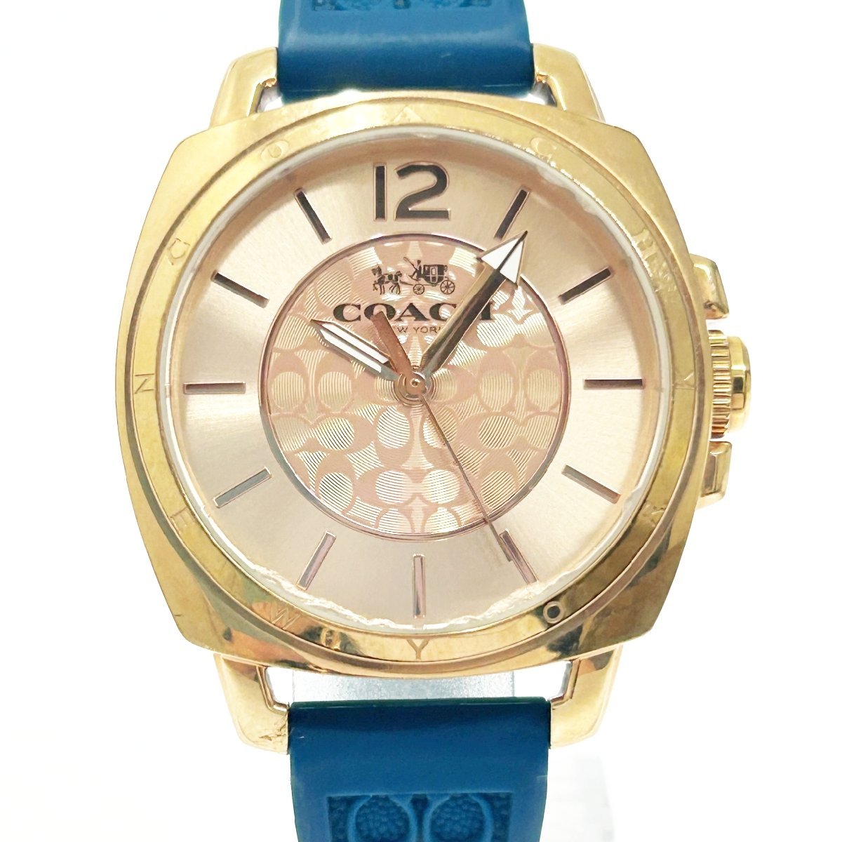 * 【もぁ】COACH CA.66.7.14.1884S 時計 稼働品 Yahoo!オークション - COACH コーチ CA.64.7.34.0946 SS×ラバー