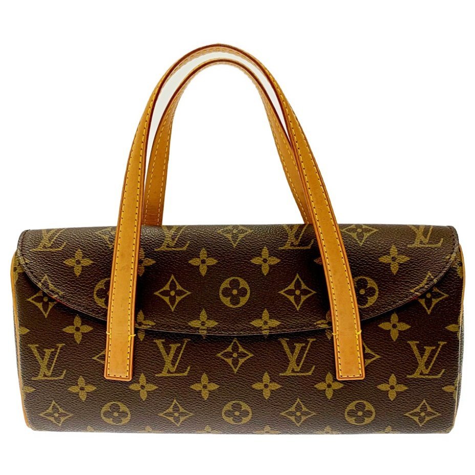 LOUIS VUITTON ルイ・ヴィトン M51902 モノグラム PVC ソナチネ ハンドバッグ ブラウン 158226 ハンドバッグ