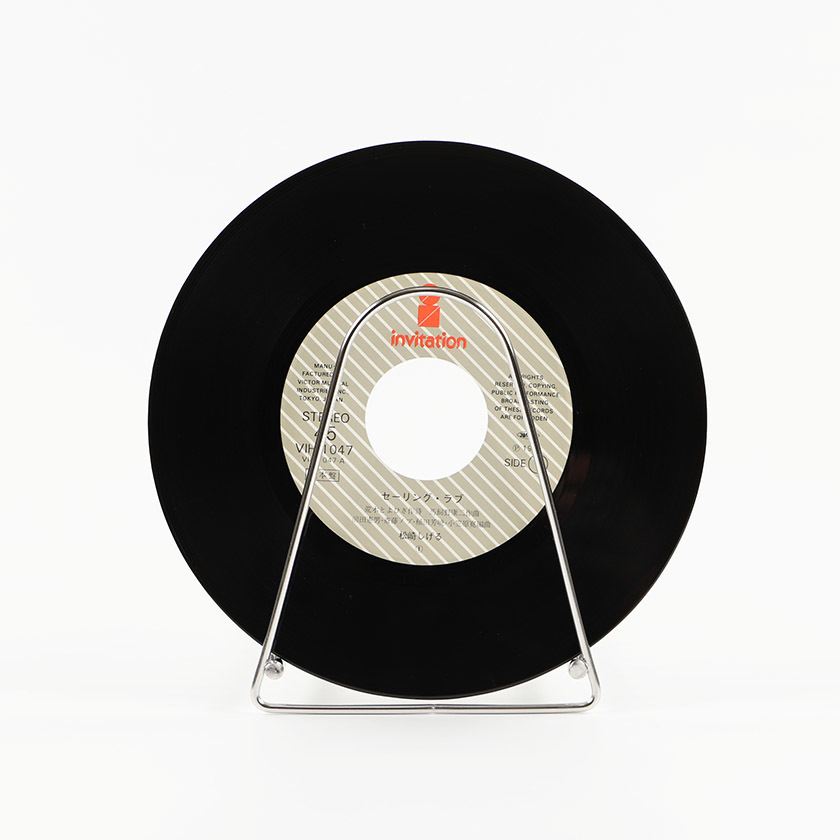 シングルレコード 松崎しげる セーリング・ラブ 見本盤1979年発売（外袋 内袋交換済み）ジャンク商品（ジャケットコピー、歌詞カードなし）_画像4