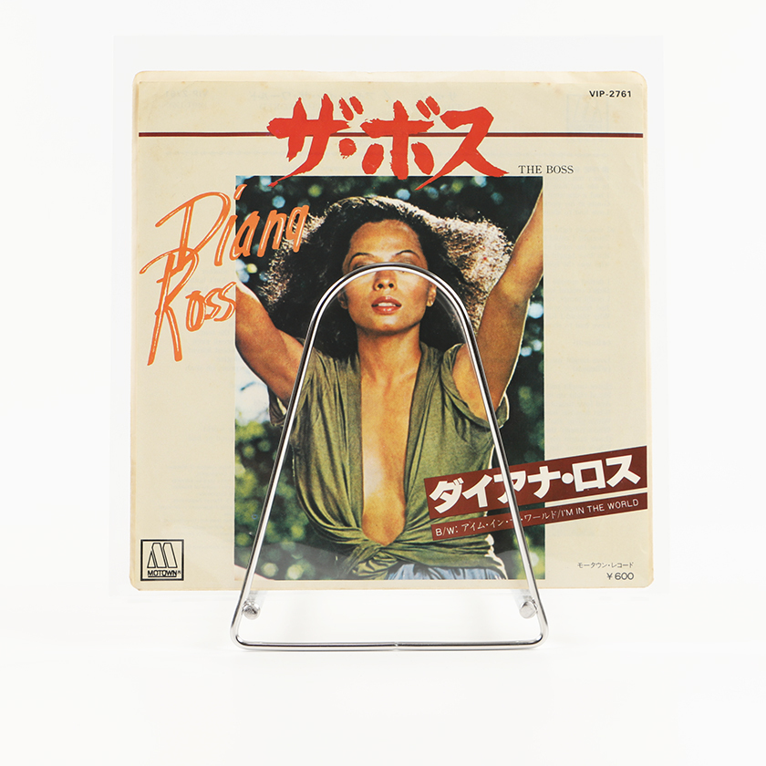 シングルレコード ダイアナ・ロス ザ・ボス 1979年発売 2曲 / VIP-2761（外袋 内袋交換済み）ジャンク商品_画像9