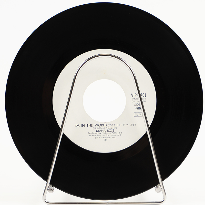 シングルレコード ダイアナ・ロス ザ・ボス 1979年発売 2曲 / VIP-2761（外袋 内袋交換済み）ジャンク商品_画像7