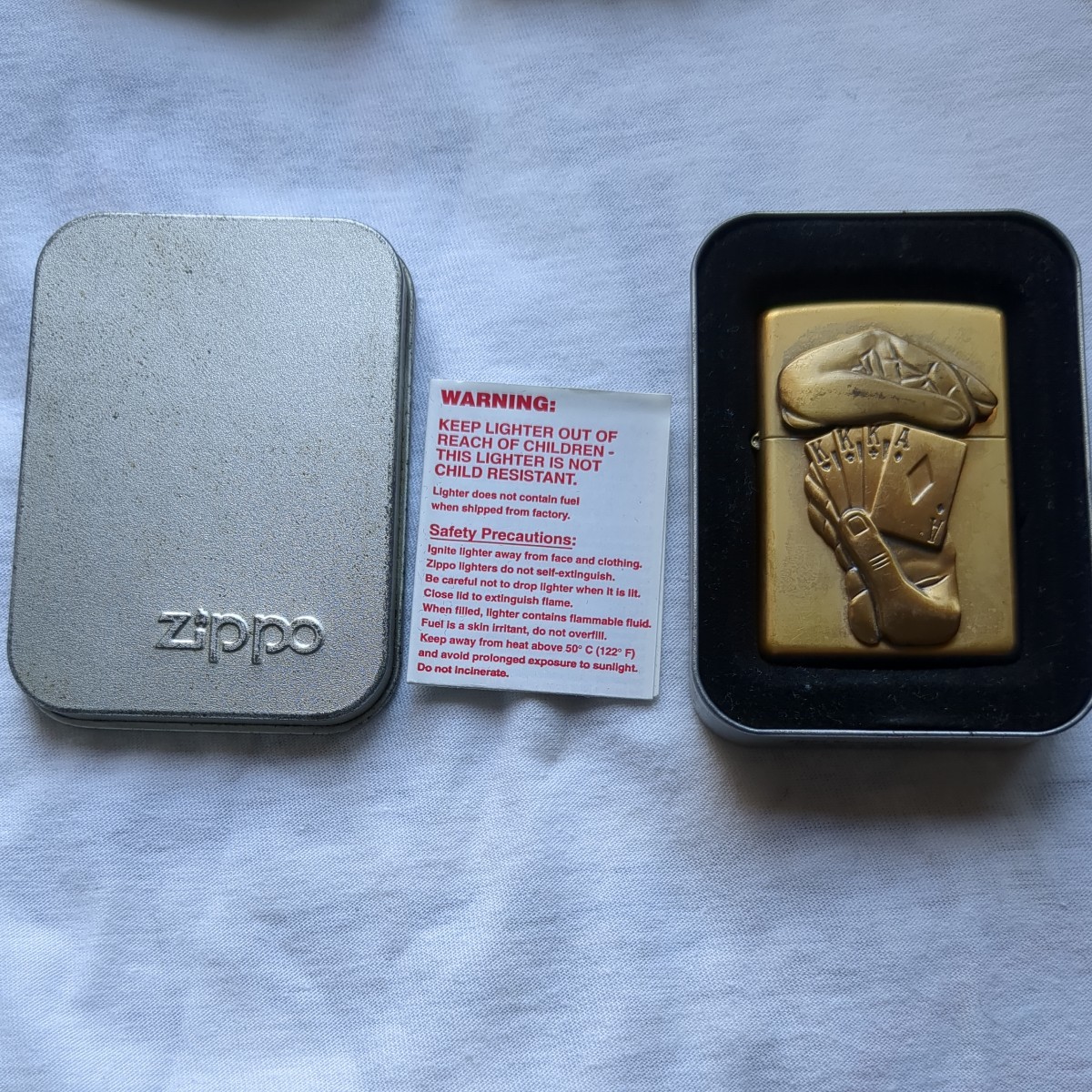 Zippo　トランプ　フルハウス