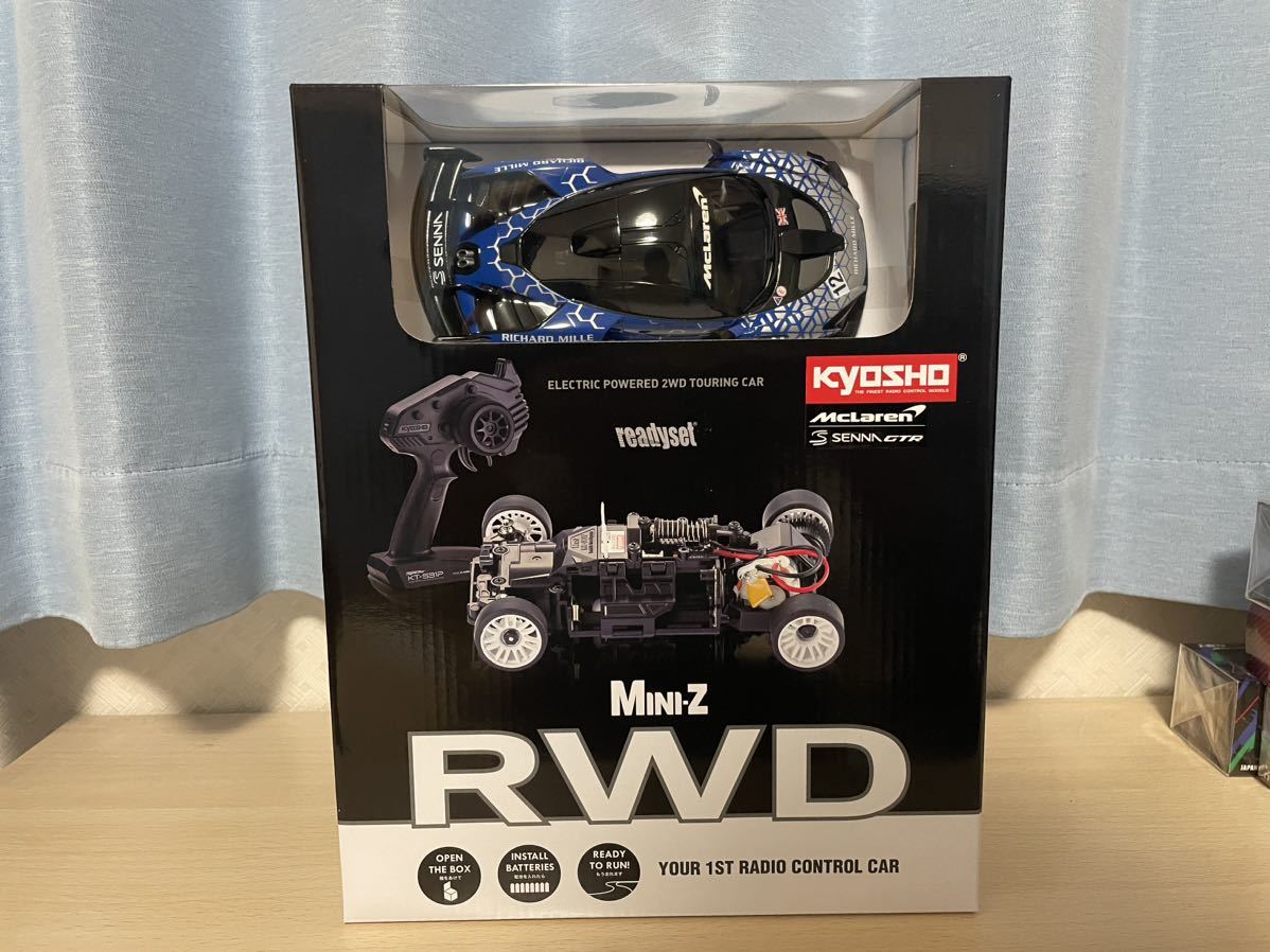 京商 MINI-Z RWD McLaren Senna GTR ブルー レディセット ミニッツ