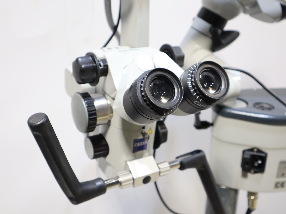 西H☆カールツァイス Carl Zeiss OPMI1-FR マイクロスコープ 双眼手術顕微鏡 部品取り◆3D-177の画像3