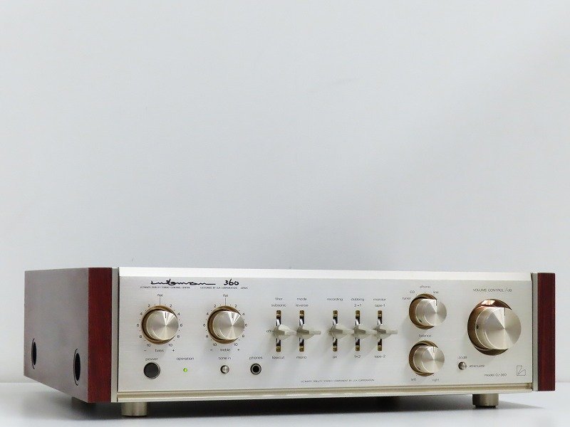 Yahoo!オークション - LUXMAN CL-360 真空管 プリアンプ CL360 Yahoo!オークション - LUXMAN CL-360 真空管 プリアンプ CL360