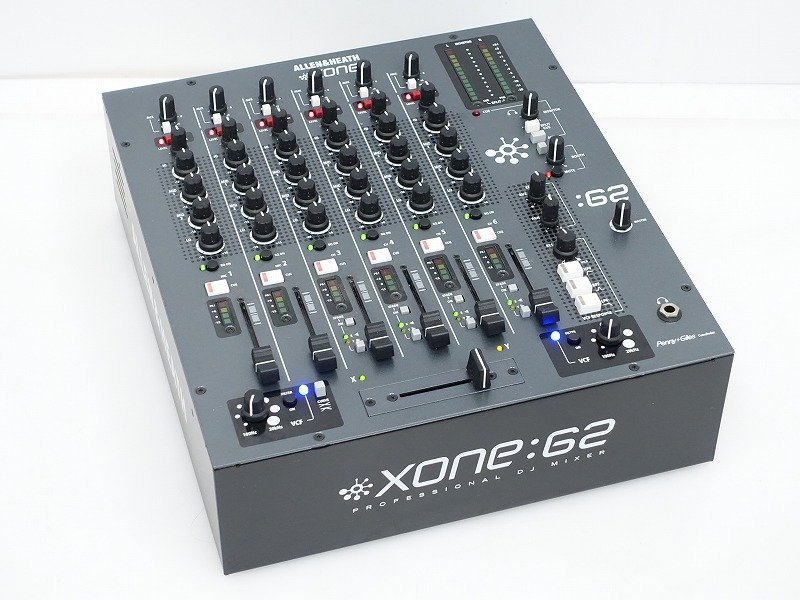 □□ALLEN&HEATH XONE 62 DJミキサー アレン&ヒース 元箱付