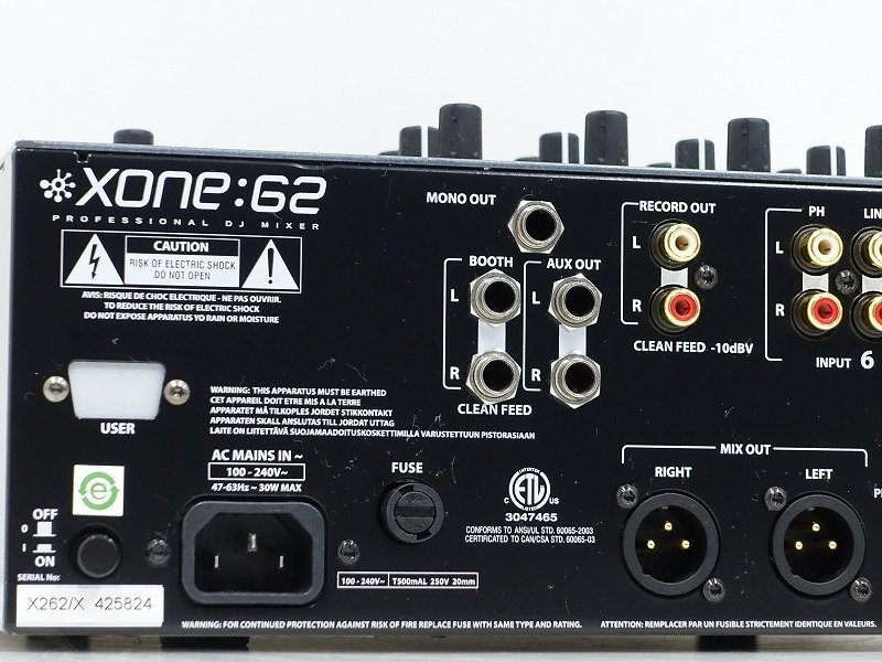 □□ALLEN&HEATH XONE 62 DJミキサー アレン&ヒース 元箱付