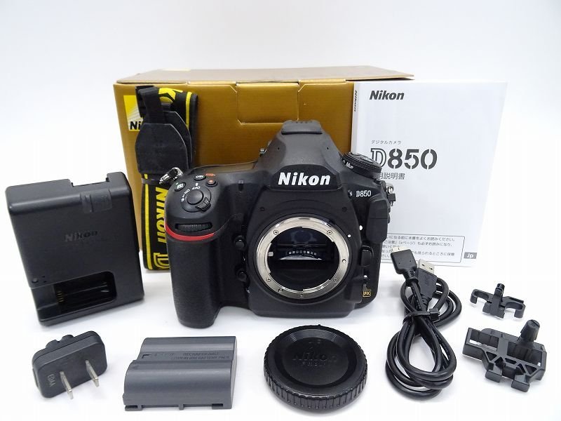 正規販売店】 ○○【良品・元箱付】Nikon D850 デジタル一眼レフカメラ