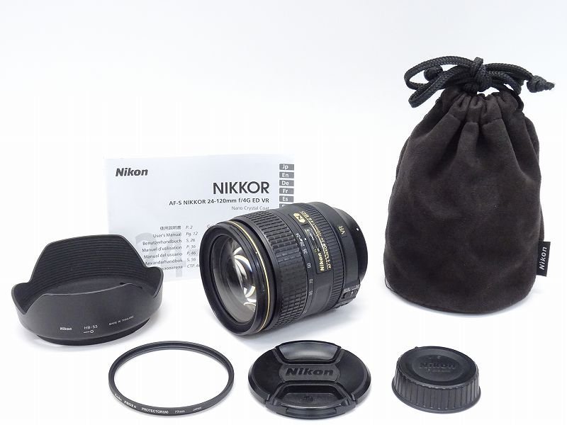 新作入荷!!】 ズーム 標準 カメラレンズ VR ED F4G 24-120mm NIKKOR AF