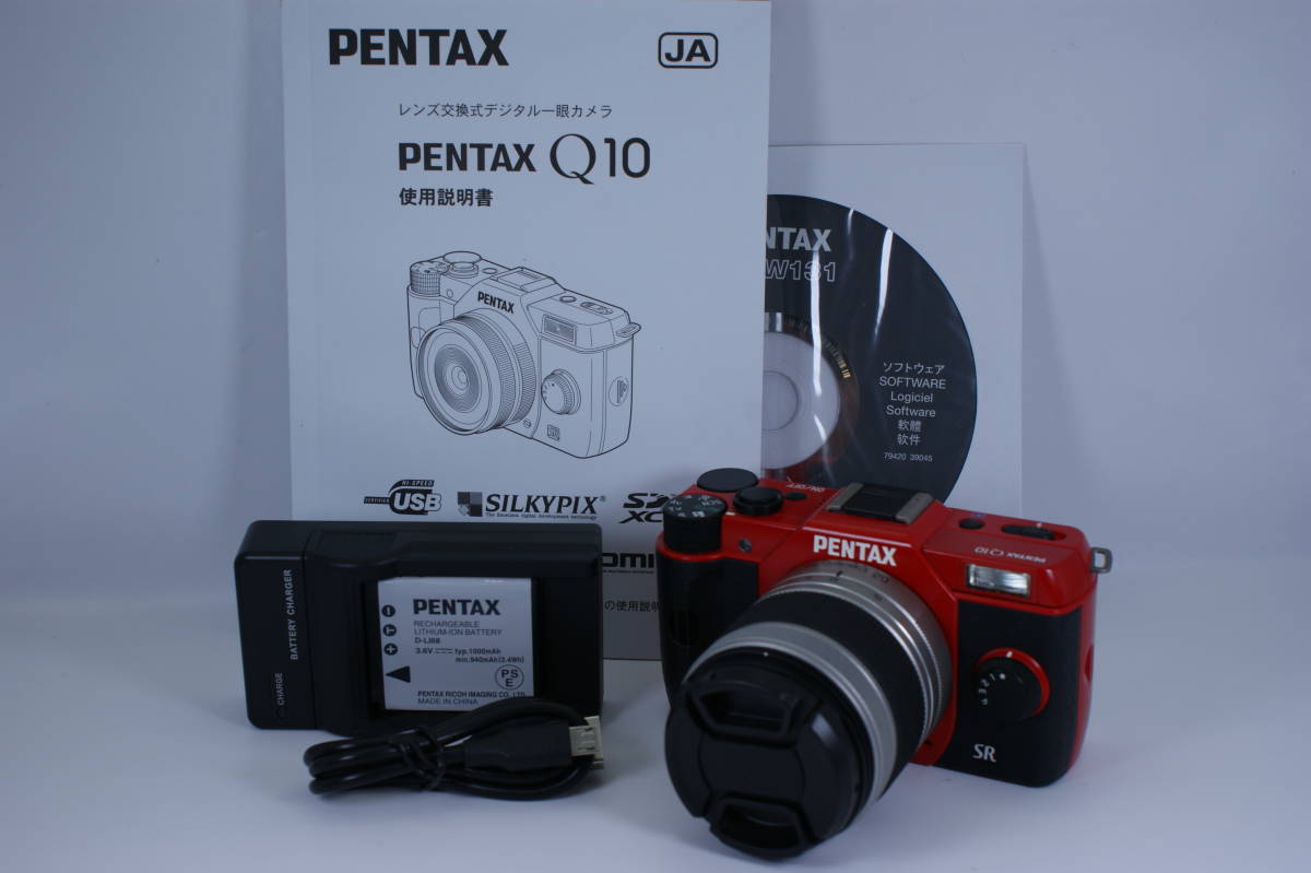 良好品】 PENTAX Q10(+02 STANDARD ZOOM レンズ付き) 動作保証#358