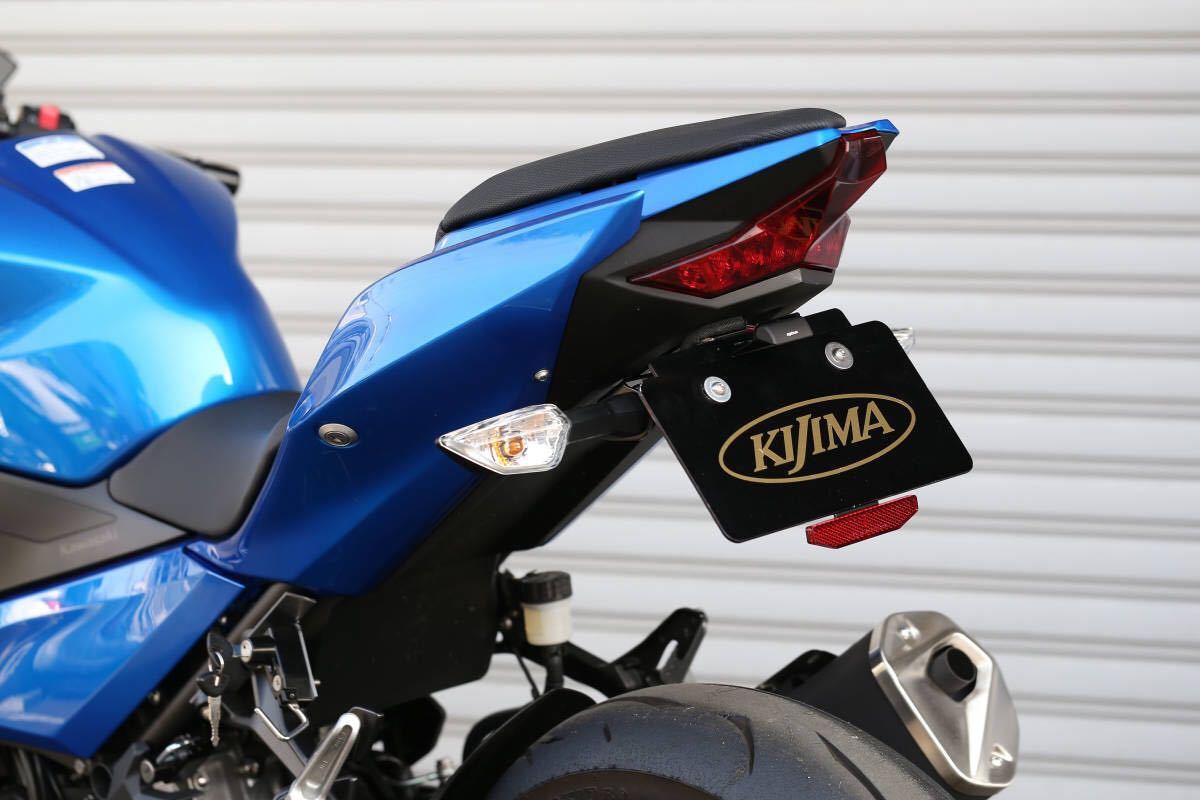 ●NEW(新品)■在庫有★キジマ★定価15400円★Ninja250/Ninja400(18年～)★フェンダーレス/キット★ニンジャ250/ニンジャ400/KIJIMA/315-069_カタログ商品取付イメージ画像です。