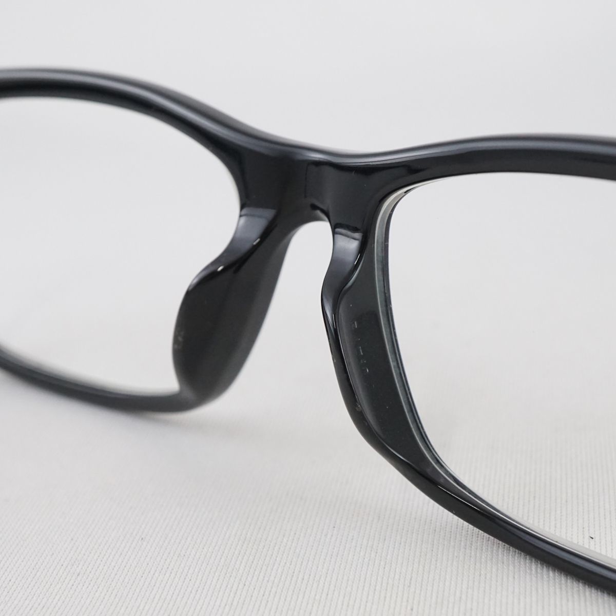 眼鏡 RayBan レイバン USED品 BR5287F スクエア ブラック メンズ 黒縁 KR X5029_画像7