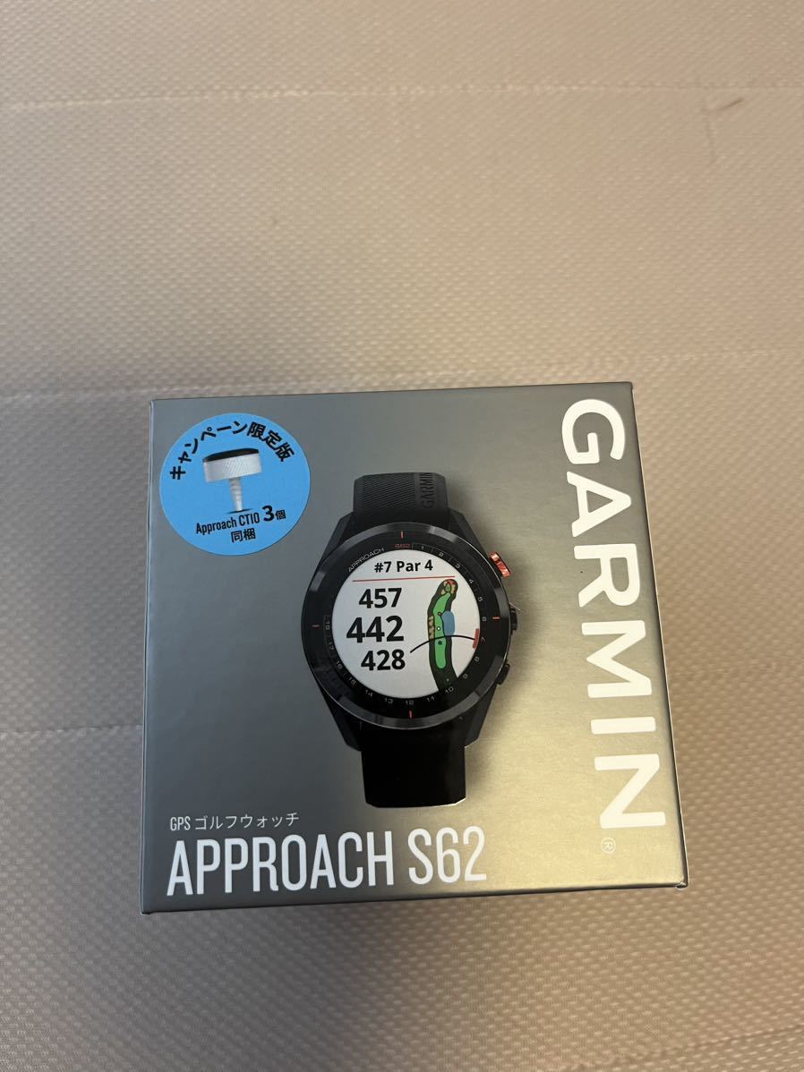 GARMIN ガーミン Approach アプローチ S62 CT10×3個付(GPSナビ)｜売買