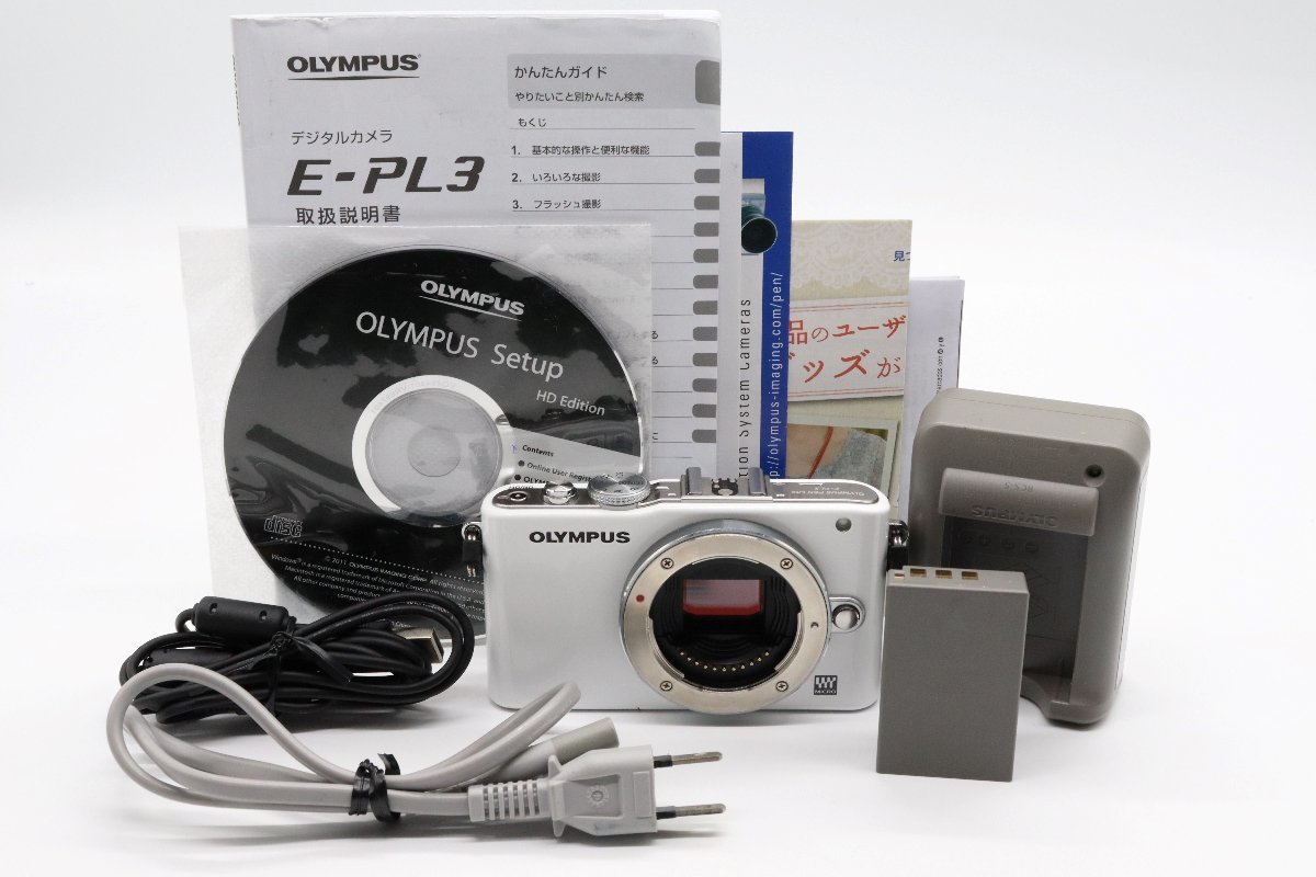 ☆超目玉】 ボディ E-PL3 Lite PEN ミラーレス一眼 【良品】OLYMPUS