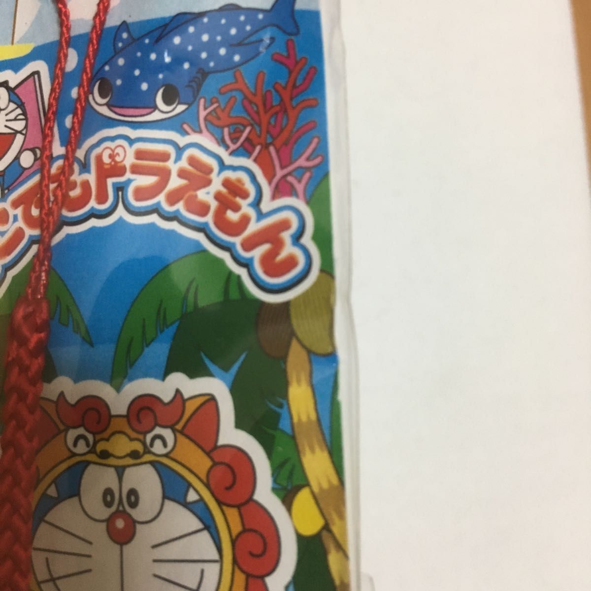 沖縄限定ストラップ どこでもドラえもんアクリル根付シーサー 沖縄限定ストラップ どこでもドラえもんアクリル根付シーサー