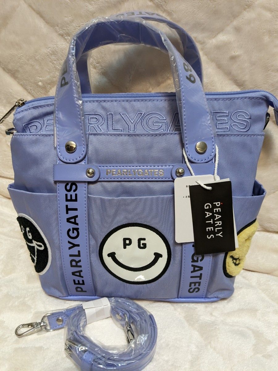 新品】パーリーゲイツPEARLY GATES カートバッグ ラウンドバッグ