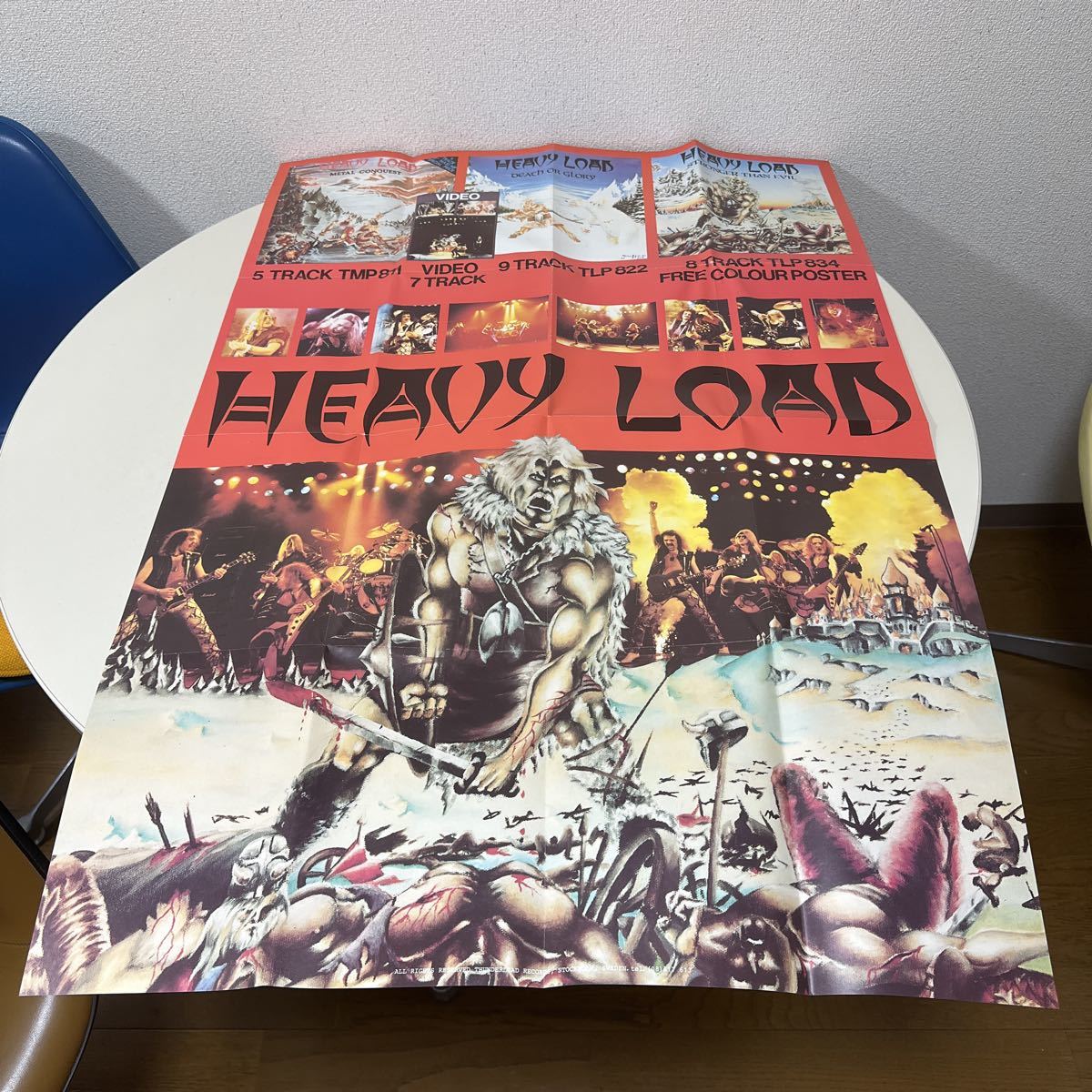 北欧メタル Heavy Load 大型ポスター STRONGER THAN EVIL　ヘヴィー・ロード_画像1
