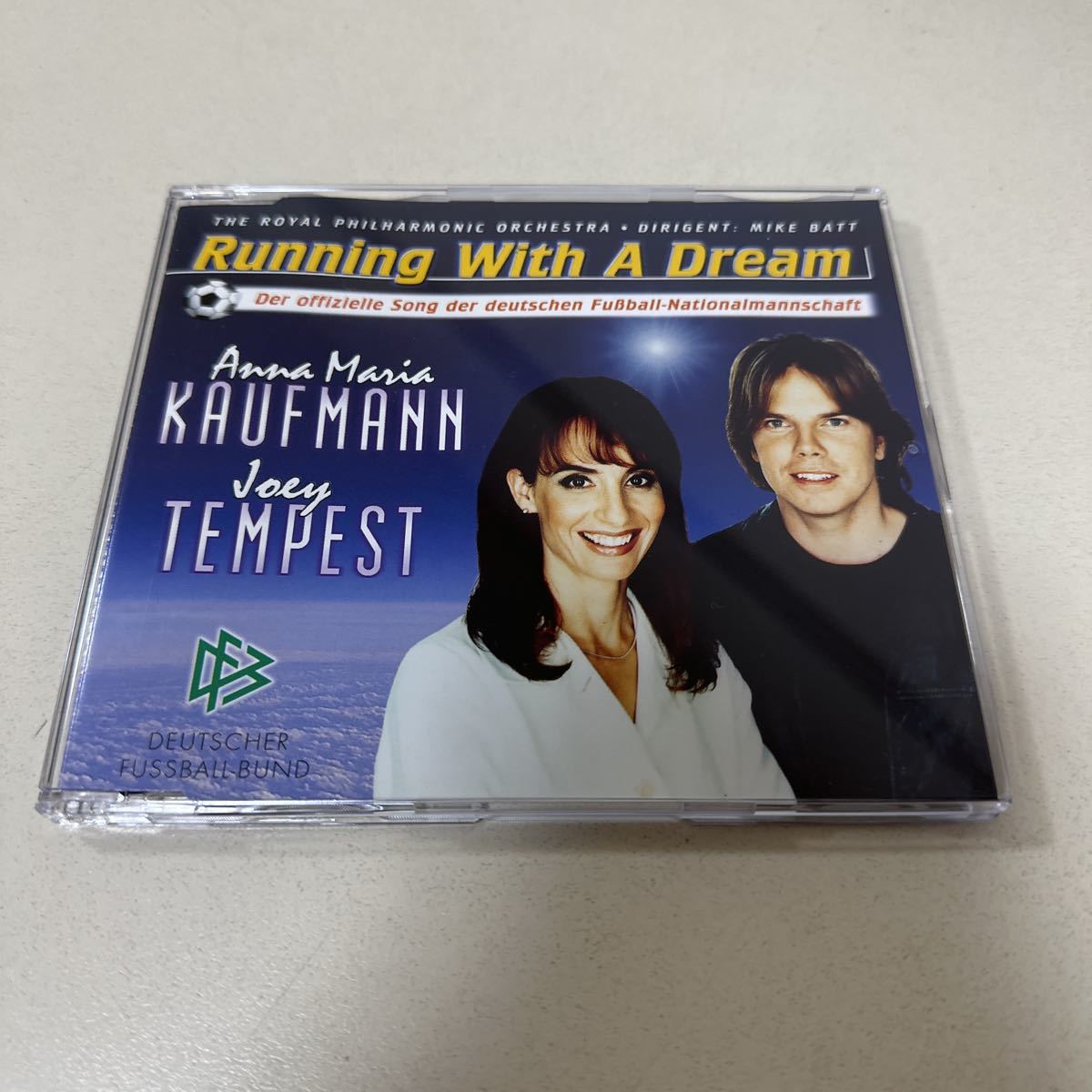 Joey Tempest Anna Maria Kaufmann Running With A Dream Deutscher Fussball Bund/Europe