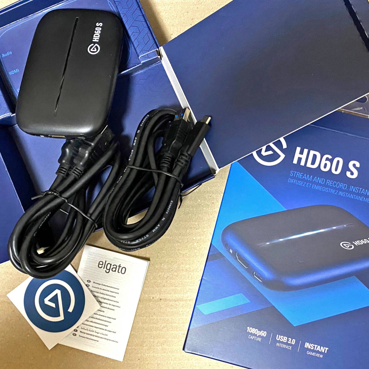 Elgato エルガト Game Capture HD60S 付属品全てあり-