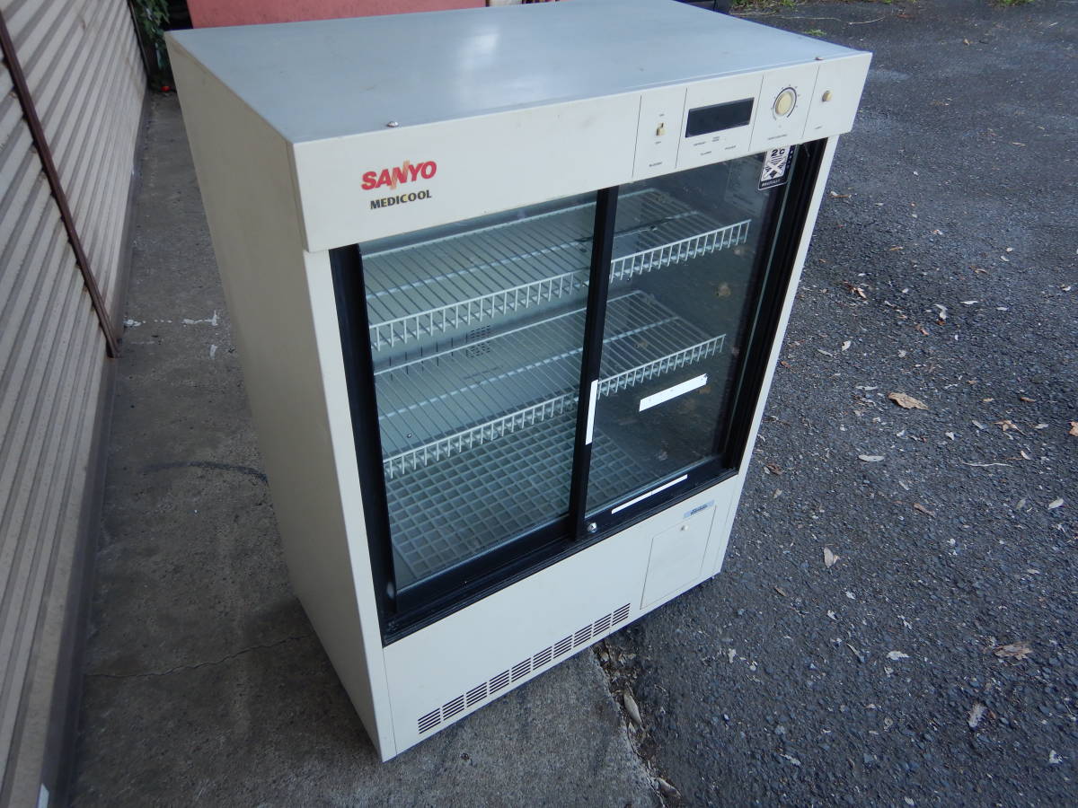  Sanyo Electric SANYO MEDCOOL medicine for refrigeration showcase MPR-161(H) business use goods receipt limitation (pick up) 