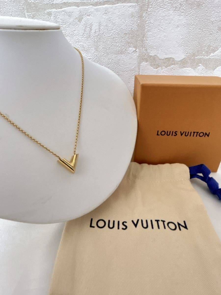 大放出セール】 ネックレス ルイヴィトン VUITTON LOUIS M61083 箱付