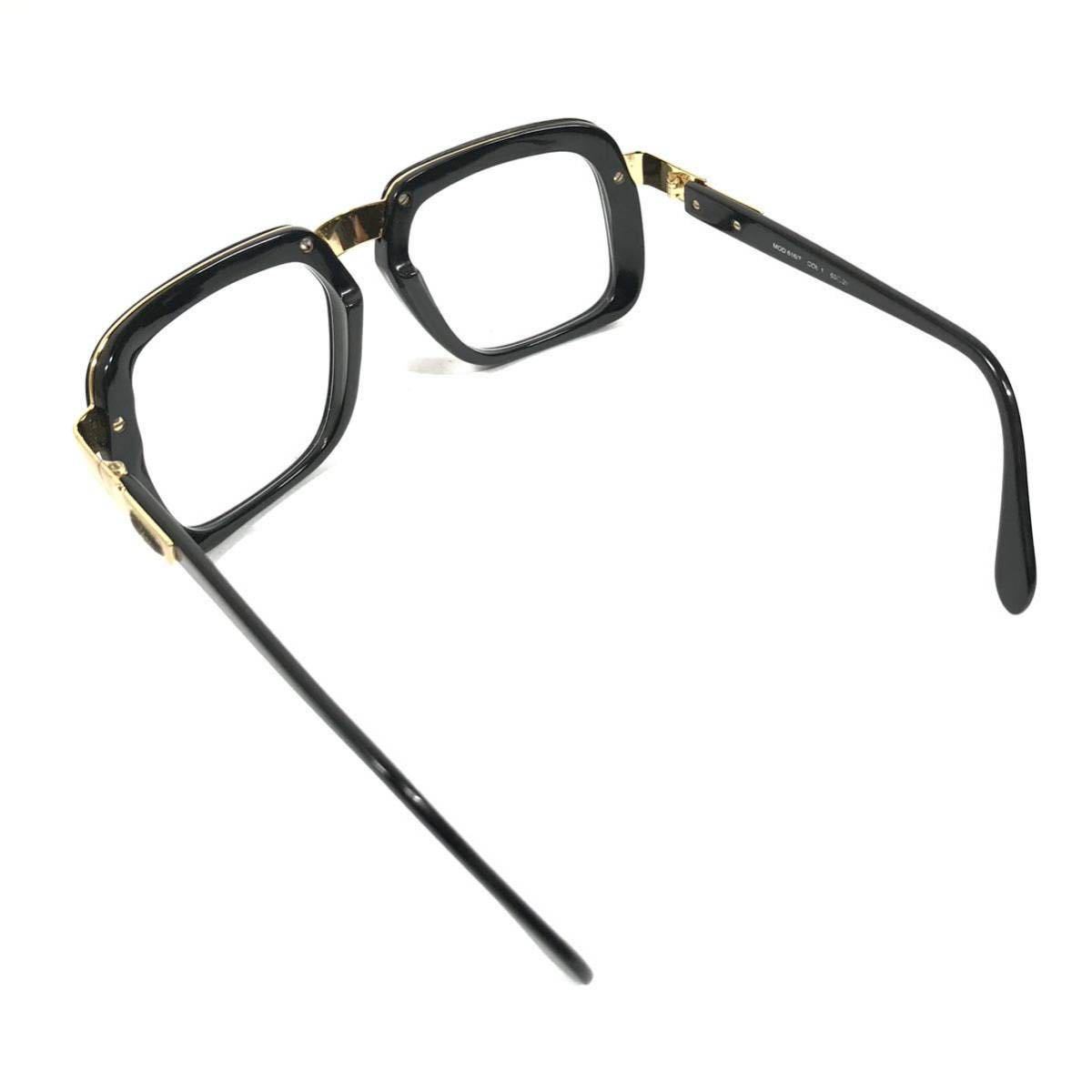 【カザール】本物 CAZAL 眼鏡 MOD 616/7 黒×ゴールド色系 度入り サングラス メガネ めがね メンズ レディース ドイツ製 送料520円_画像5