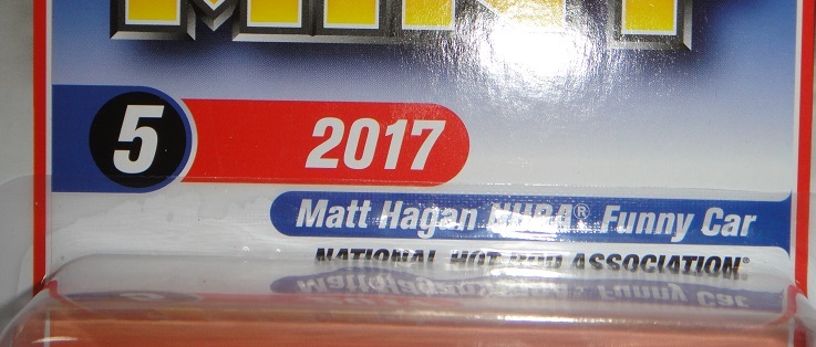  rare che -s Gold RACING CHAMPIONS MINT 2017 Matt Hagan NHRA Funny Car Gold Strike Chase B