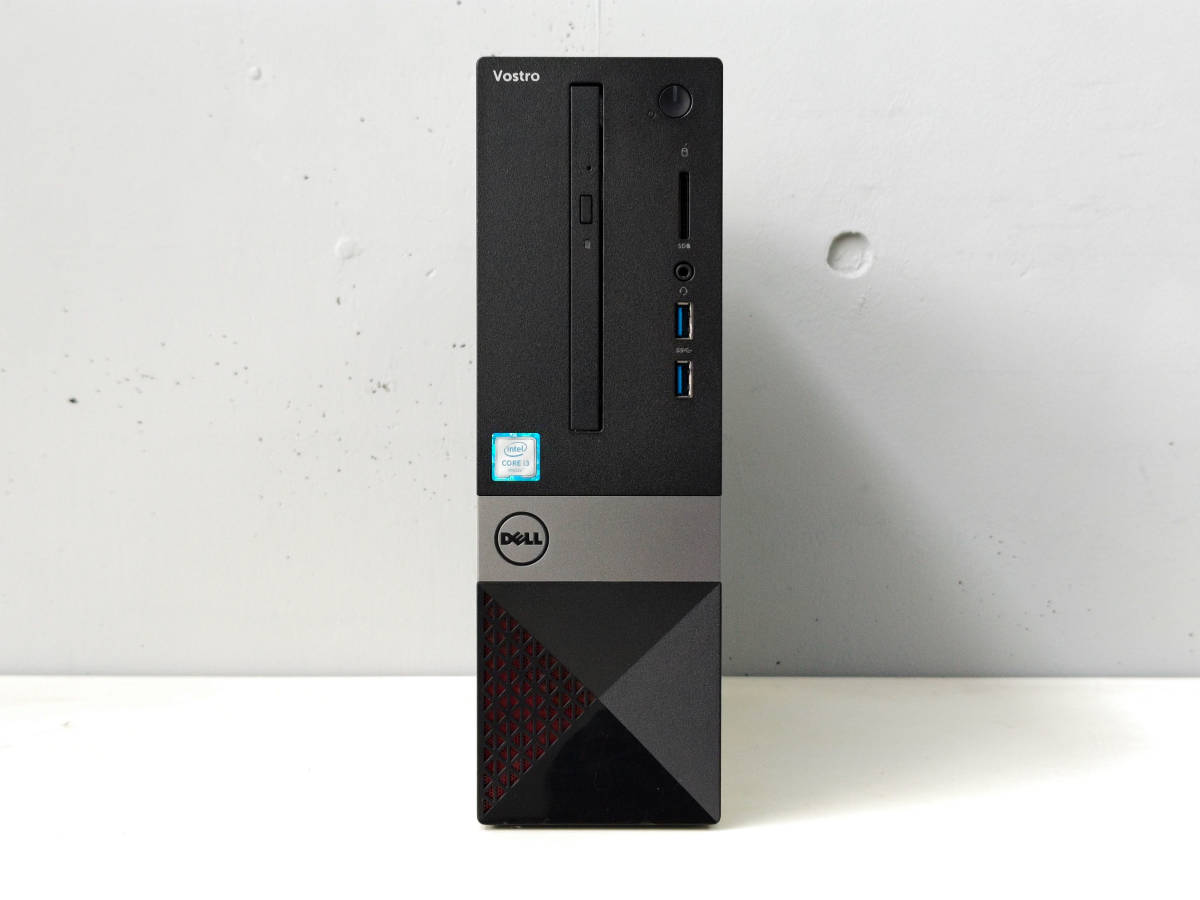 即出荷】 デスクトップ 3267 Vostro DELL PC 4GB/500GB Corei3 Win10