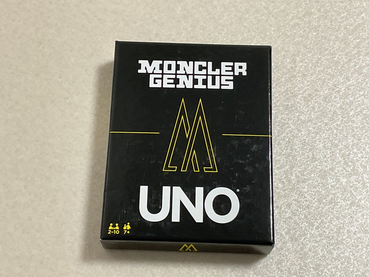 Moncler X UNO モンクレール ウノカードゲーム 新品未開封_画像1