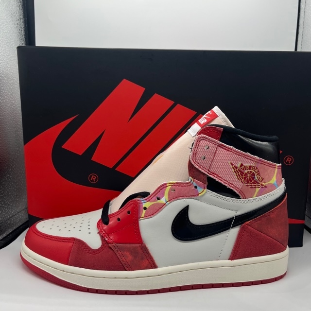 NIKE 2023 AIR JORDAN 1 HIGH OG SP SPIDER-MAN 26.5cm DV1748-601 ナイキ エアジョーダンワンハイ スパイダ－マン スニーカー_画像1