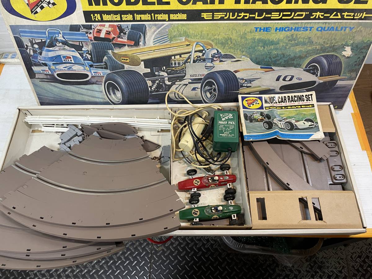 モデルカー レーシングセット 1/24 レーシングカー ホームサーキット