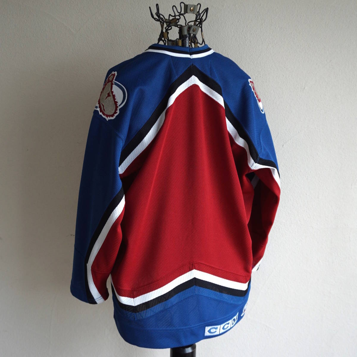 1990s ヴィンテージ CCM NHL コロラドアバランチ アイスホッケー 1990s ヴィンテージ CCM NHL コロラドアバランチ アイスホッケー