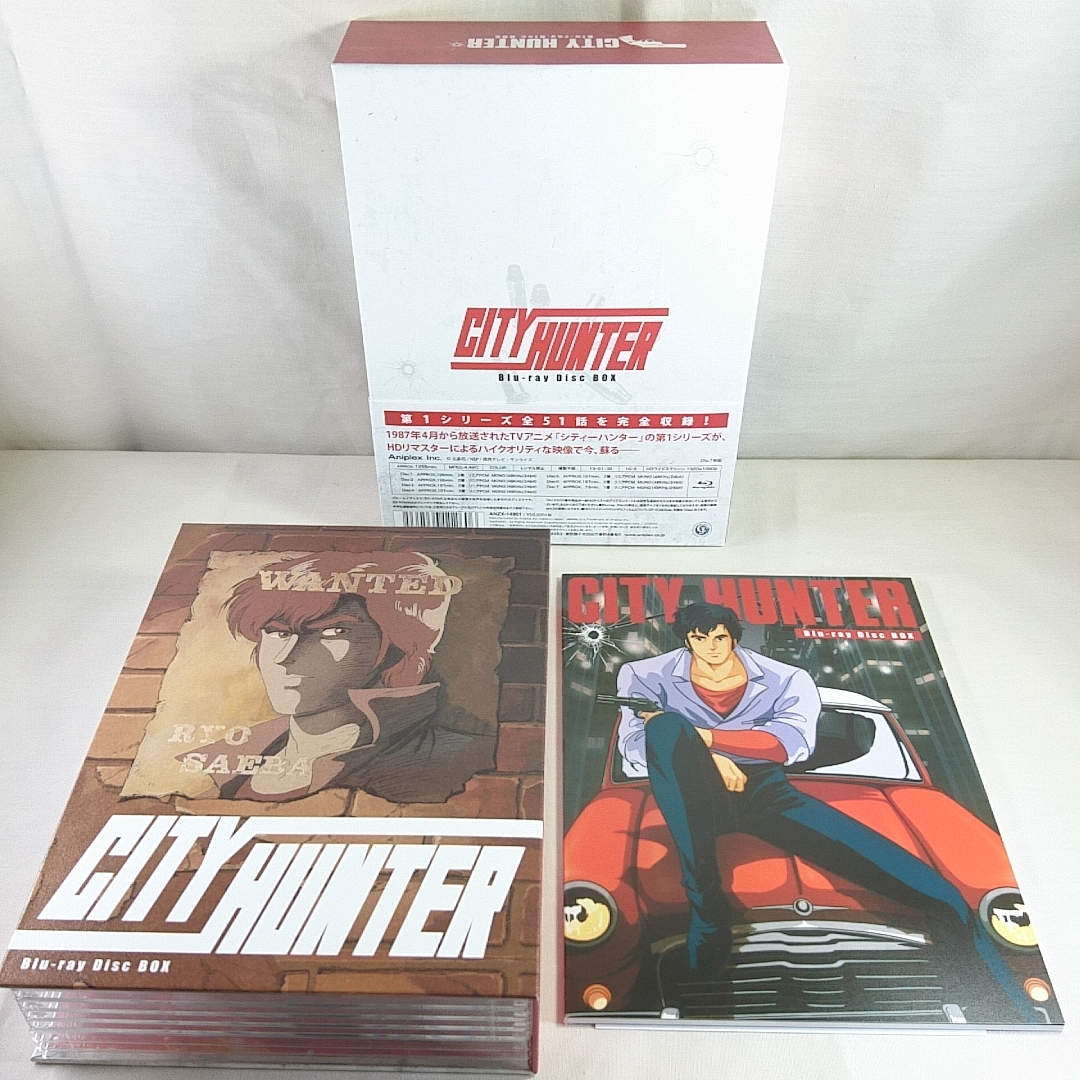 送料無料 Blu-ray★CITY HUNTER Blu-ray Disc BOX★完全生産限定版★シティーハンター★7枚組★ANZX-14901★動作確認済　2期可_画像3