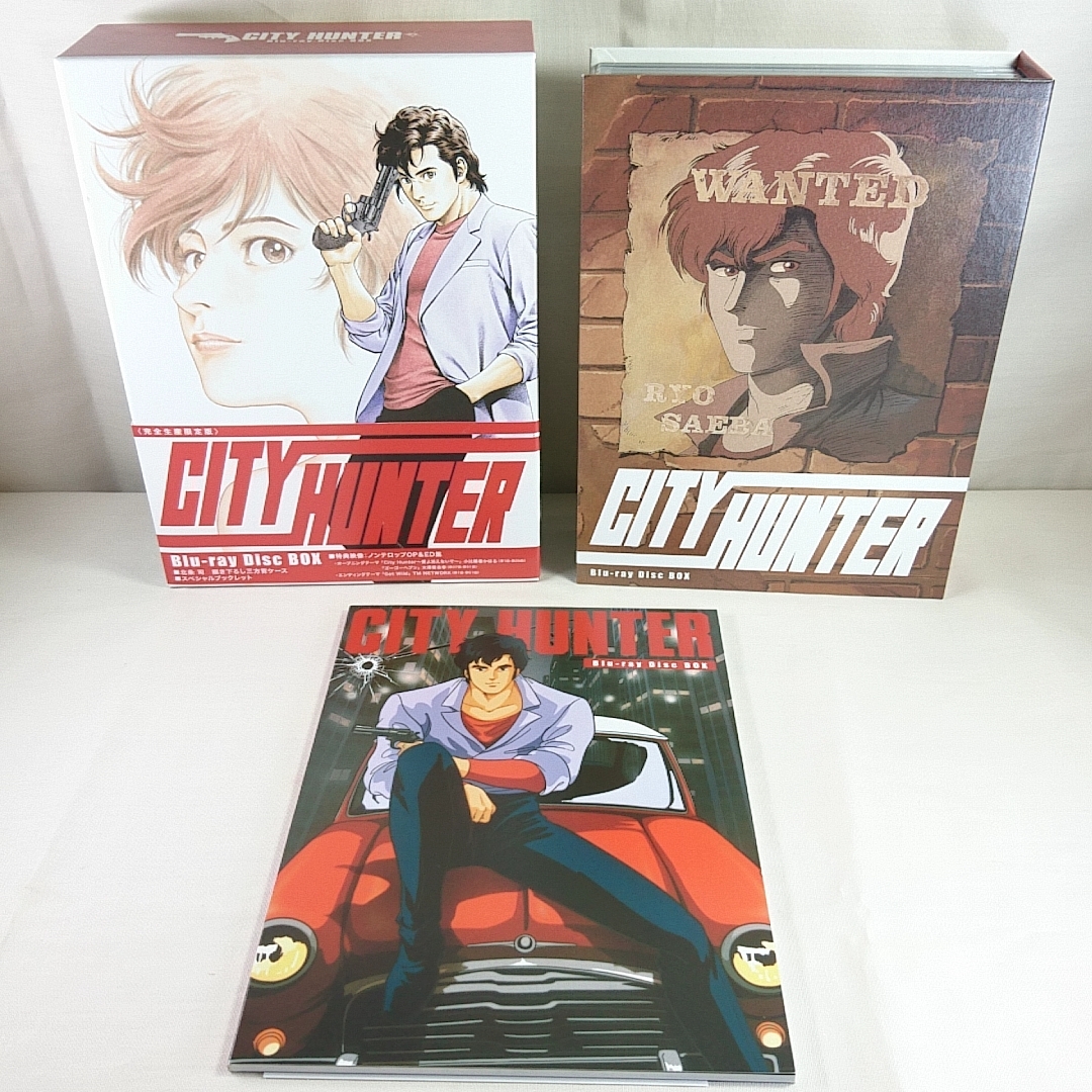 送料無料 Blu-ray★CITY HUNTER Blu-ray Disc BOX★完全生産限定版★シティーハンター★7枚組★ANZX-14901★動作確認済　2期可_画像4