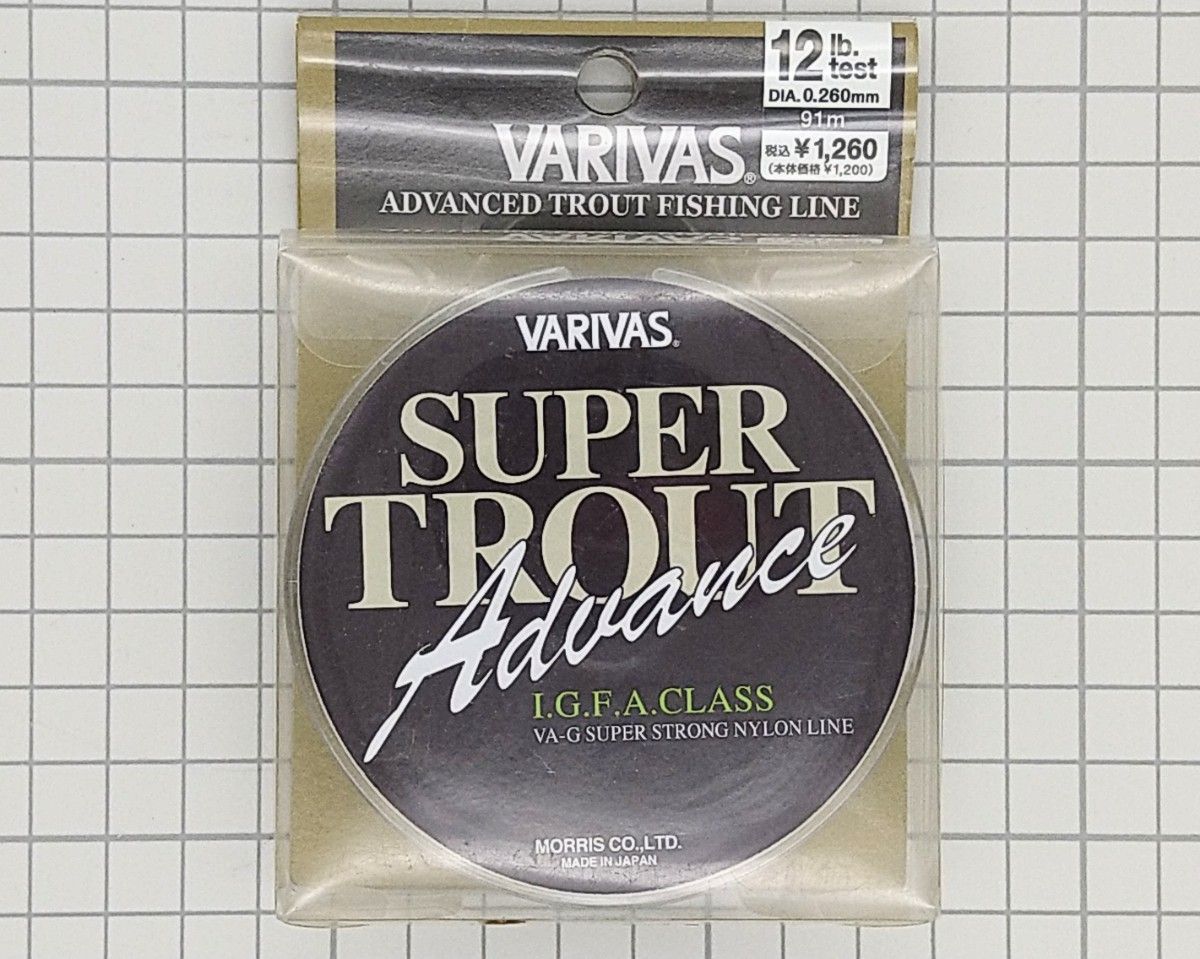 VARIVAS SUPER TROUT Advance12lb 91ｍ バリバス