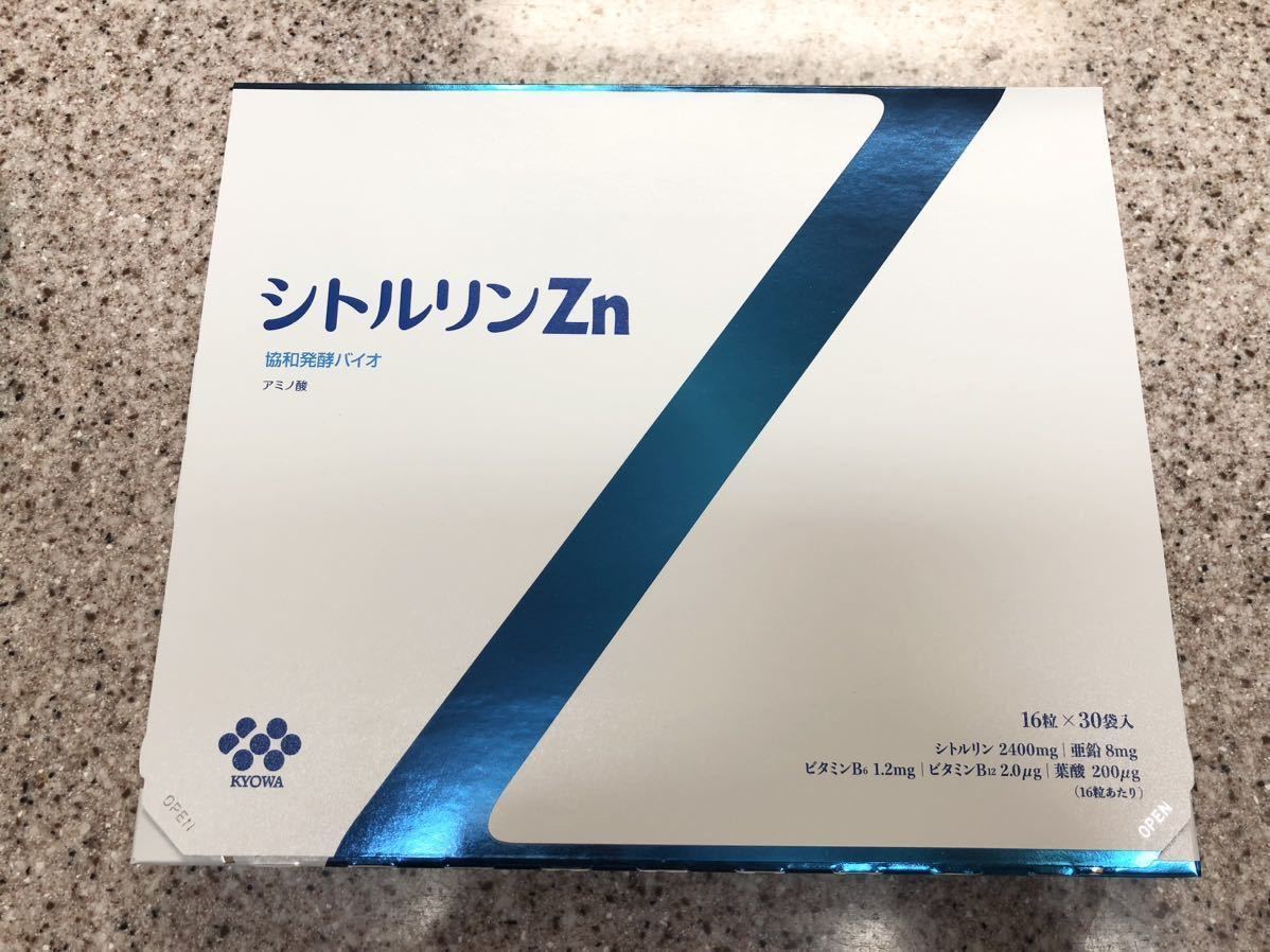 [ free shipping ] new goods unopened Kyowa departure . Vaio citrulline Zn 16 bead ×30 sack best-before date 2024.6 [ prompt decision ]