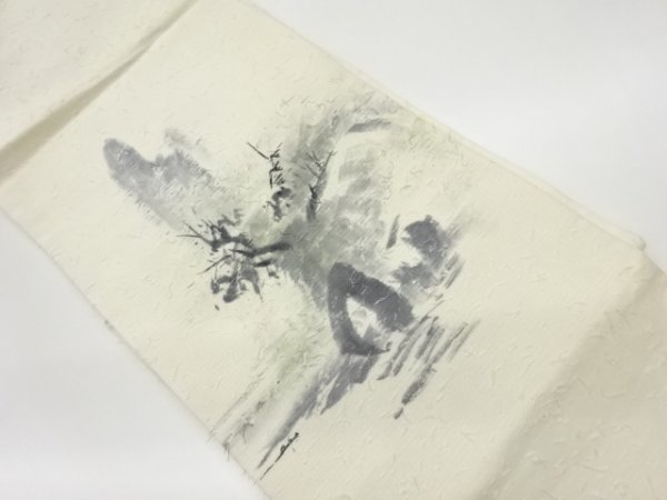 売れ筋新商品 ys5989551; ひげ紬手描き抽象風景模様名古屋帯