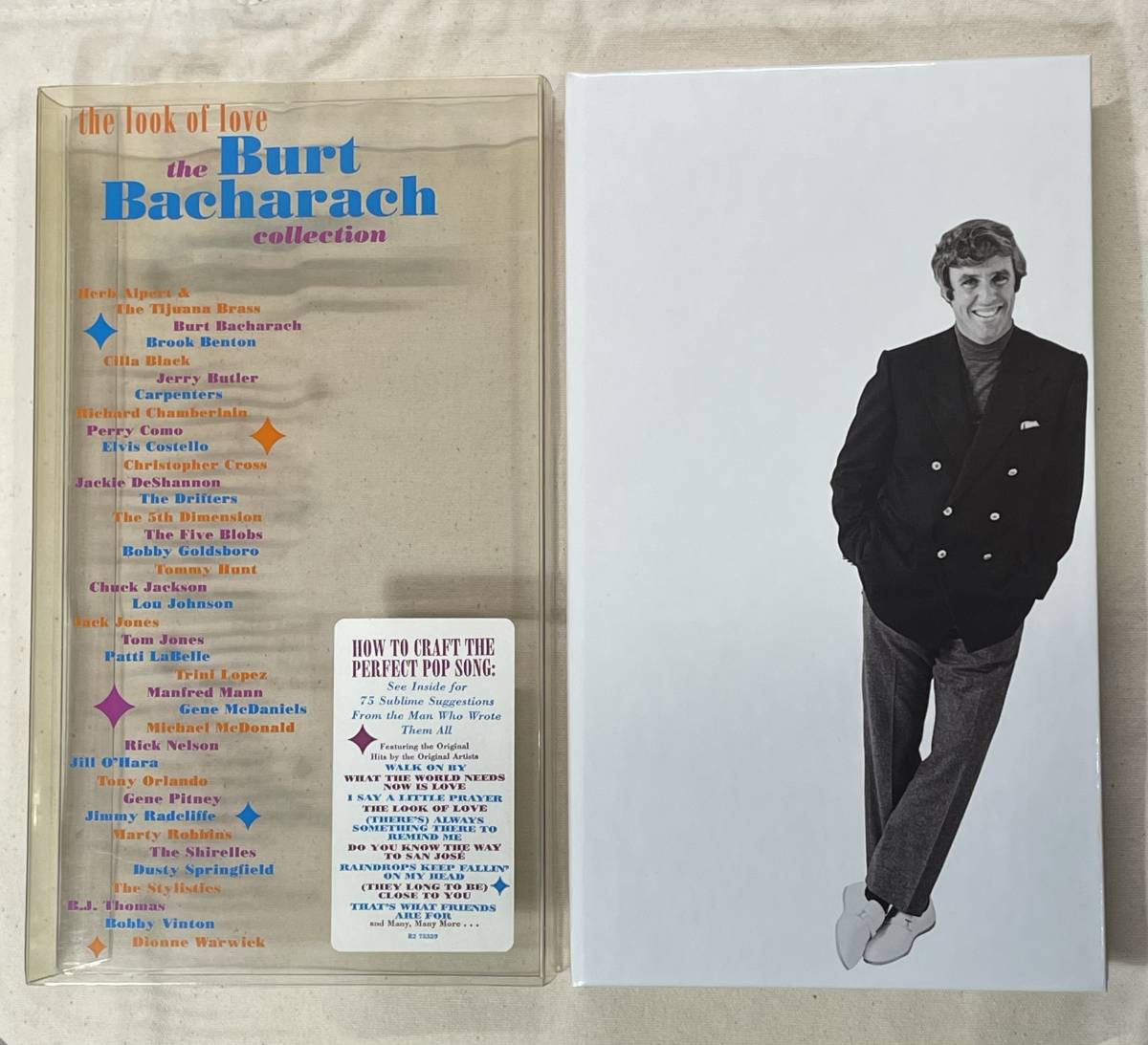 The look of love the Burt Bacharach collection_樹脂の外装の状態