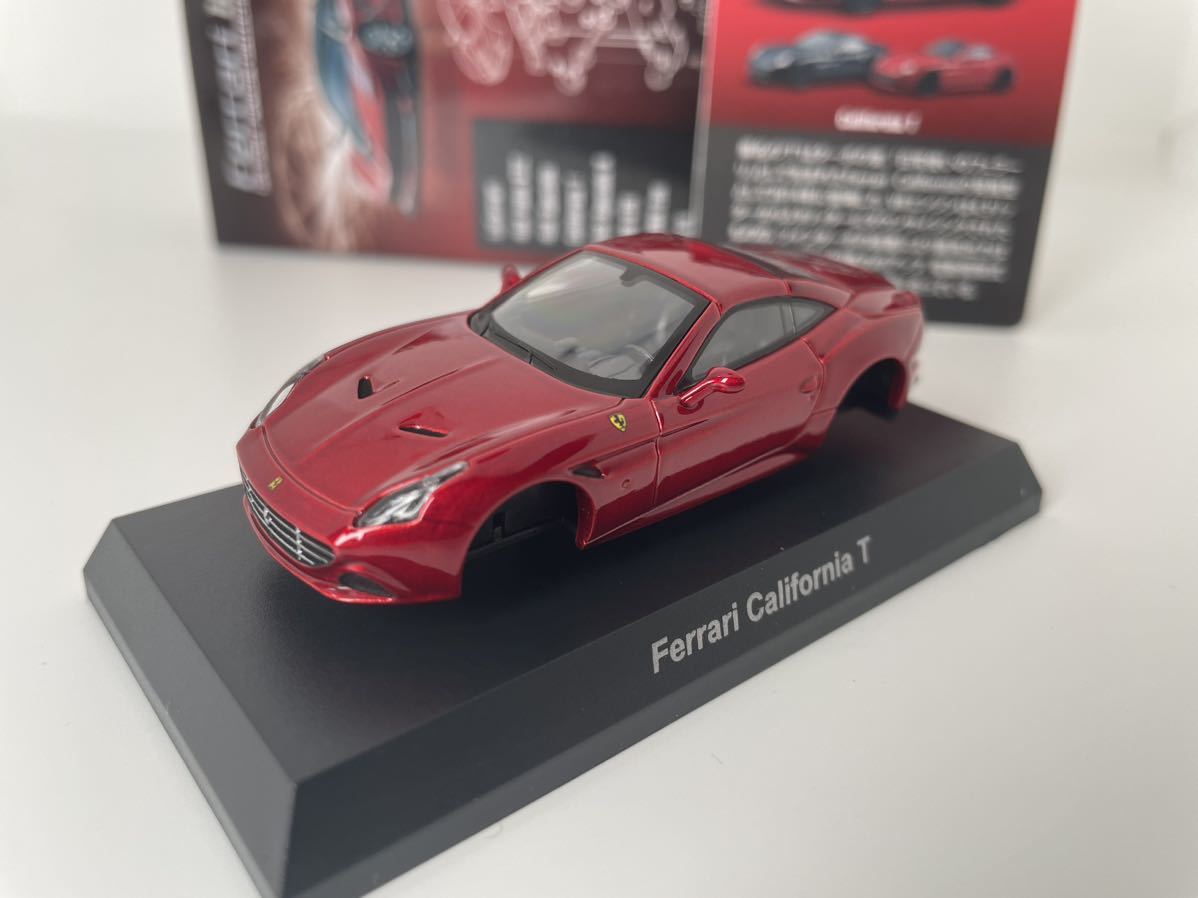 京商×CVS 限定　 1/64 　Ferrari12　California T　M.Red フェラーリ　カリフォルニアT　メタリックレッド　未組立 Kyosho_画像3
