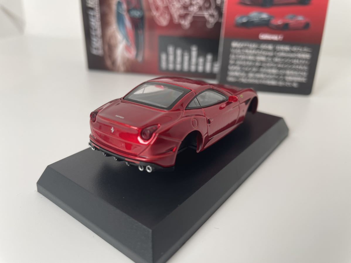 京商×CVS 限定　 1/64 　Ferrari12　California T　M.Red フェラーリ　カリフォルニアT　メタリックレッド　未組立 Kyosho_画像5