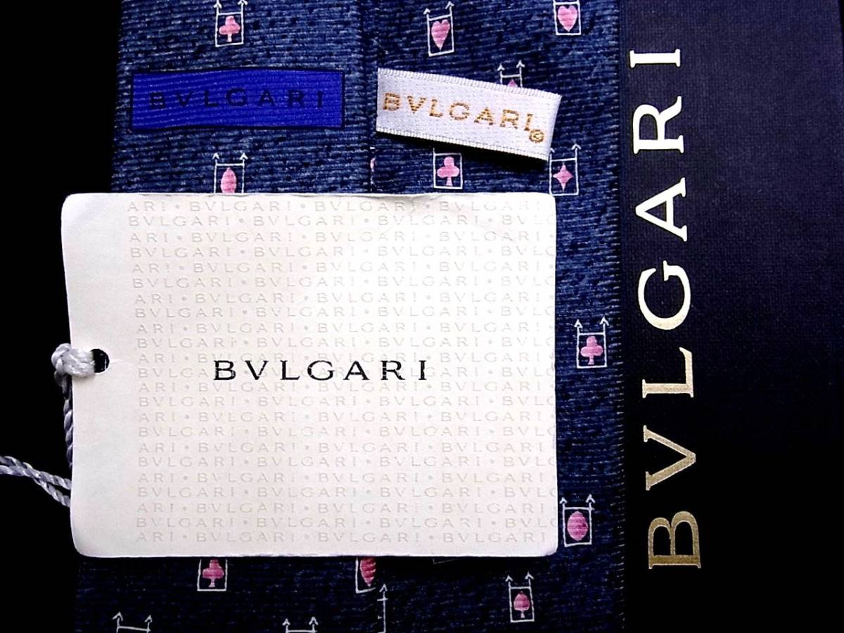 ♪*:.*:№Y8123【 красивая вещь 】【BVLGARI】 Болгария ... ～... лампа （ сердце   *  ... *  ... *   бриллиантовый ）～「 максимальный ...」  галстук 