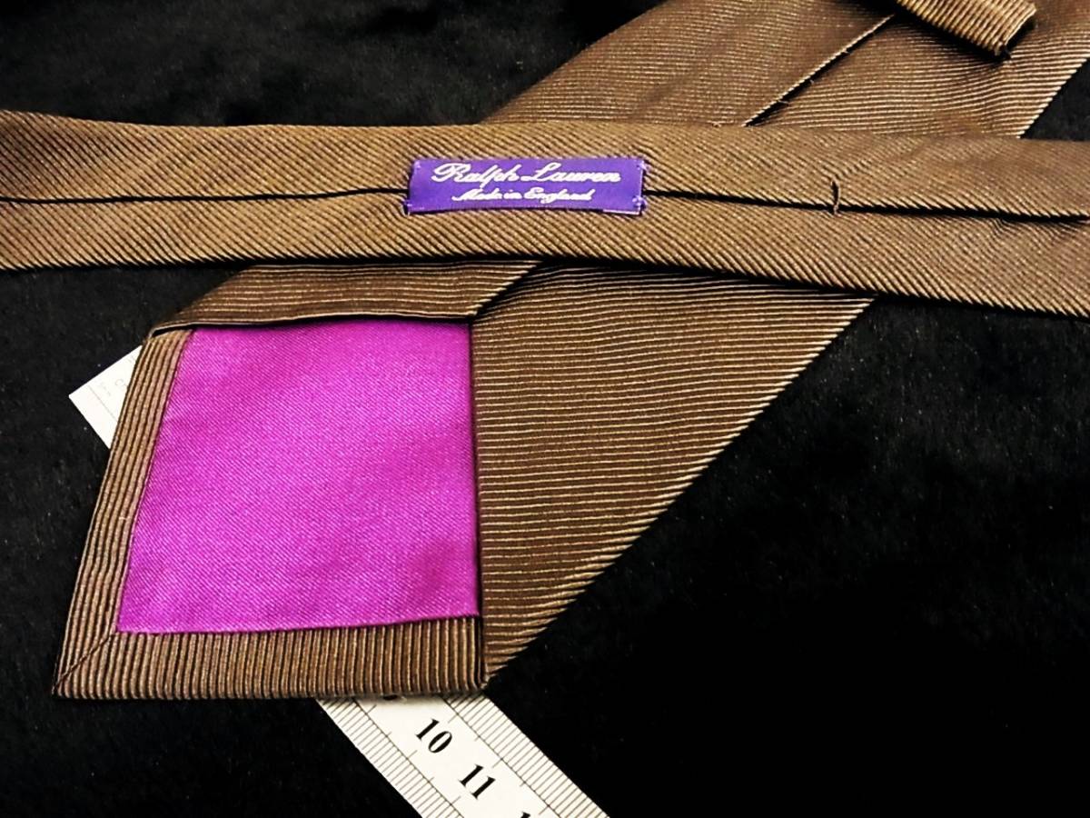 !:.*:1199[ beautiful goods ] top class [ purple lable ] Ralph Lauren necktie *